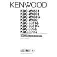 Cover page of KENWOOD KDC-309A Owner's Manual