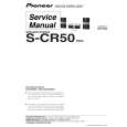 Cover page of PIONEER S-CR50/XCN Service Manual