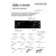 Cover page of KENWOOD KMD870R Service Manual