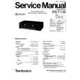 Cover page of TECHNICS RS-T130 Service Manual