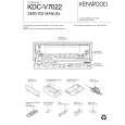 Cover page of KENWOOD KDC-V7022 Service Manual