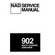 Cover page of NAD 902 Service Manual