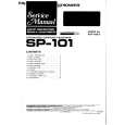 Cover page of PIONEER SP-101 Service Manual