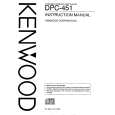Cover page of KENWOOD DPC451 Owner's Manual