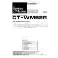 Cover page of PIONEER CT-WM62R Service Manual