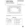 Cover page of KENWOOD DPX5030 Service Manual