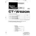 Cover page of PIONEER CT-W620R Service Manual