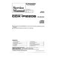 Cover page of PIONEER CDXP1220S Service Manual