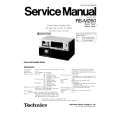 Cover page of TECHNICS RSM260 Service Manual