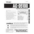 Cover page of TEAC AG-9100 Owner's Manual