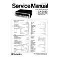 Cover page of TECHNICS SA5560 Service Manual