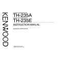 Cover page of KENWOOD TH-235A Owner's Manual