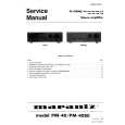 Cover page of MARANTZ PM40SE Service Manual