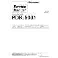 Cover page of PIONEER PDK-5001/WL Service Manual