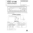Cover page of KENWOOD KDC1018B Service Manual