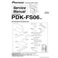 Cover page of PIONEER PDK-FS06/E5 Service Manual
