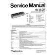 Cover page of TECHNICS SX-WSA1 Service Manual