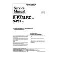 Cover page of PIONEER SP33LRC XC Service Manual