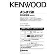 Cover page of KENWOOD AS-BT50 Owner's Manual