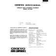 Cover page of ONKYO DX-C500 Service Manual