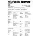 Cover page of TELEFUNKEN RA100 Service Manual