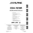 Cover page of ALPINE CDA-7878R Owner's Manual