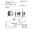 Cover page of KENWOOD KFC1073 Service Manual