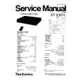 Cover page of TECHNICS STX301L Service Manual