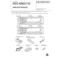 Cover page of KENWOOD KDC-M6021 Service Manual