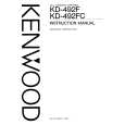 Cover page of KENWOOD KD492F Owner's Manual