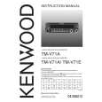 Cover page of KENWOOD TM-V71A Owner's Manual