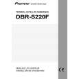Cover page of PIONEER DBR-S220F/NYXK/FR Owner's Manual