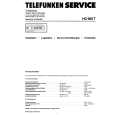 Cover page of TELEFUNKEN HC685 T Service Manual