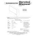 Cover page of MITSUBISHI WT42413 Service Manual