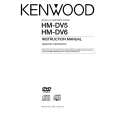 Cover page of KENWOOD HM-DV5 Owner's Manual