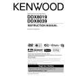 Cover page of KENWOOD DDX8019 Owner's Manual