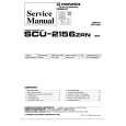 Cover page of PIONEER SCU2156ZRN Service Manual