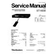 Cover page of TECHNICS STX830 Service Manual