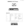 Cover page of ONKYO U-30 Service Manual