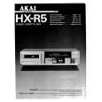 Cover page of AKAI HX-R5 Owner's Manual