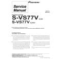 Cover page of PIONEER S-VS77V/XJI/E Service Manual