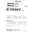 Cover page of PIONEER S-VS66V/XTL/NC Service Manual