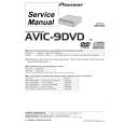 Cover page of PIONEER AVIC-9DVD/EW Service Manual