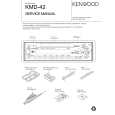 Cover page of KENWOOD KMD42 Service Manual
