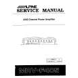 Cover page of ALPINE MRV-F405 Service Manual