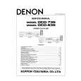 Cover page of DENON DCD735 Service Manual