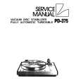 Cover page of LUXMAN PD-375 Service Manual