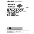 Cover page of PIONEER GM-6200F/XU/EW5 Service Manual