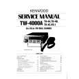 Cover page of KENWOOD TU4A Service Manual