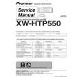 Cover page of PIONEER XWHTP550 Service Manual